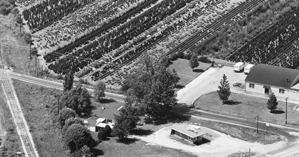 Vintage Aerial photo from 1968 in Madison County, IL