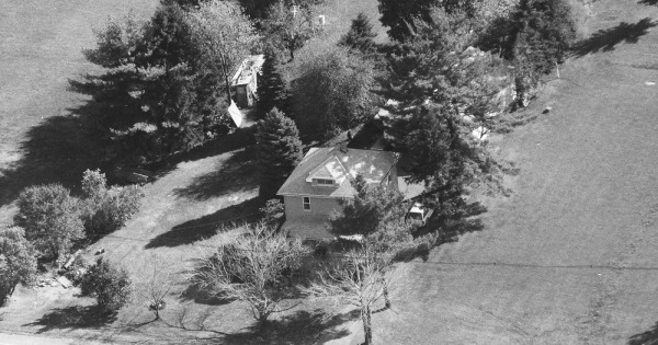 Vintage Aerial photo from 1995 in Jefferson County, PA