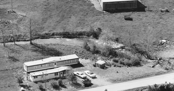 Vintage Aerial photo from 1979 in Grayson County, KY
