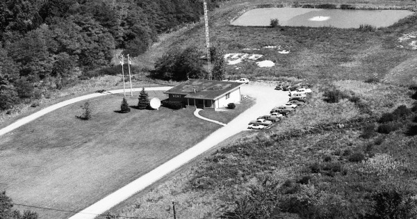 Vintage Aerial photo from 1983 in Geauga County, OH