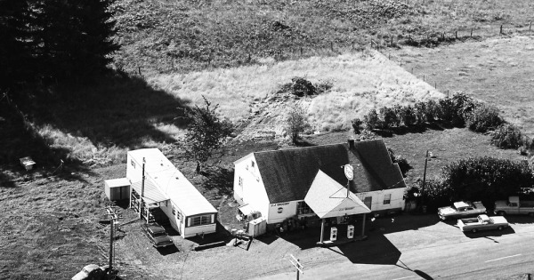 Vintage Aerial photo from 1968 in Clark County, WA
