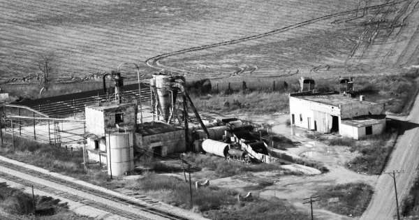 Vintage Aerial photo from 1984 in Pemiscot County, MO