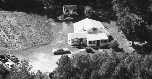Vintage Aerial photo from 1989 in Caroline County, VA