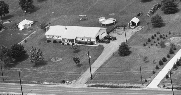 Vintage Aerial photo from 1989 in Cumberland County, PA