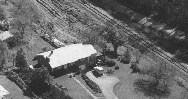 Vintage Aerial photo from 1995 in McDowell County, NC