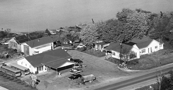 Vintage Aerial photo from 1980 in Rutherford County, TN