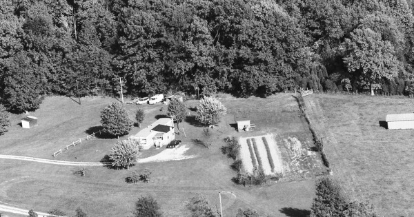 Vintage Aerial photo from 1992 in Sumner County, TN