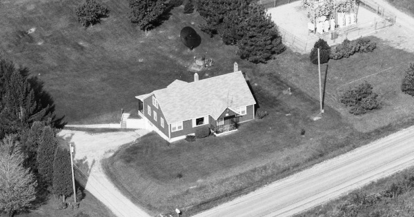 Vintage Aerial photo from 1988 in Bennington County, VT