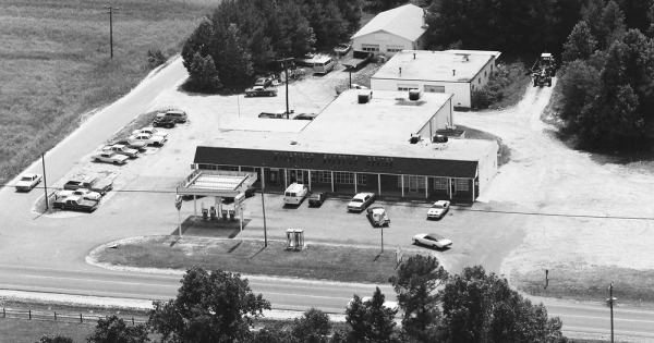Vintage Aerial photo from 1985 in Wake County, NC