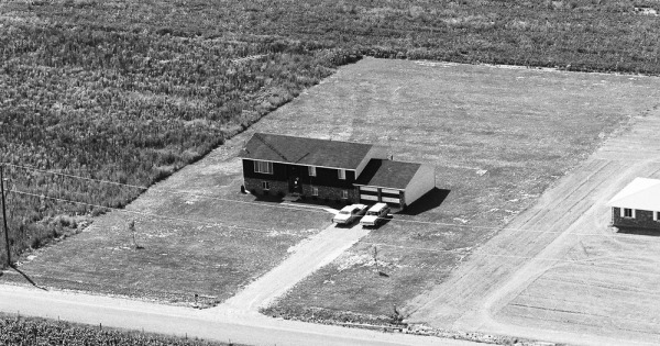 Vintage Aerial photo from 1974 in Clark County, OH