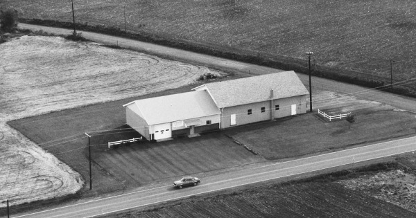 Vintage Aerial photo from 1984 in Lycoming County, PA