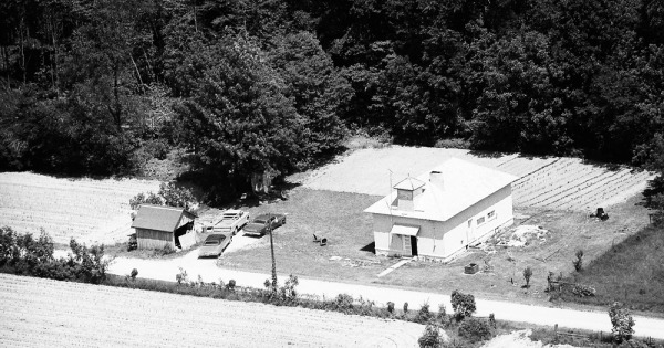 Vintage Aerial photo from 1976 in Decatur County, IN