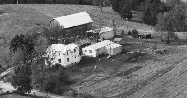 Vintage Aerial photo from 1985 in Franklin County, MO