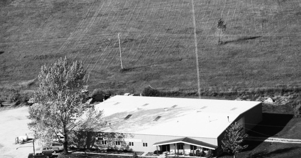 Vintage Aerial photo from 1983 in Manistee County, MI