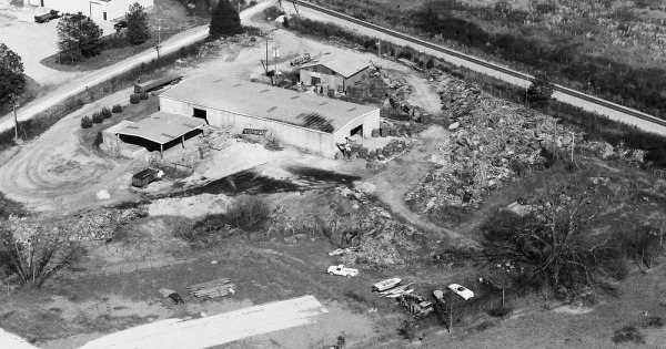 Vintage Aerial photo from 1991 in Henry County, GA