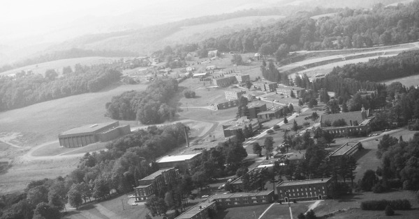 Vintage Aerial photo from 1977 in Cambria County, PA