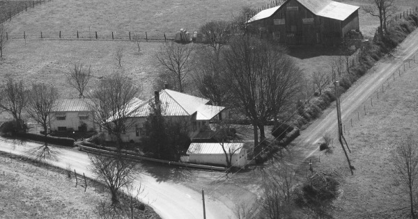 Vintage Aerial photo from 1987 in Jefferson County, TN