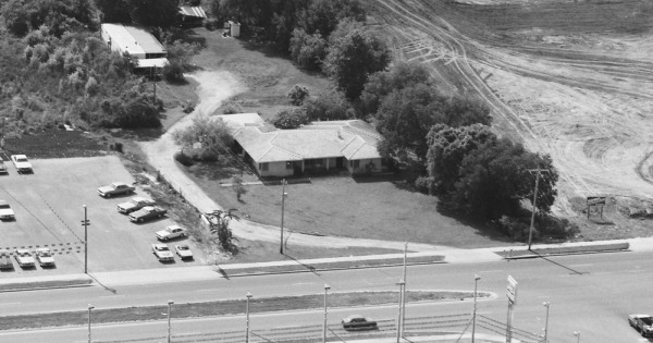 Vintage Aerial photo from 1983 in Hillsborough County, FL