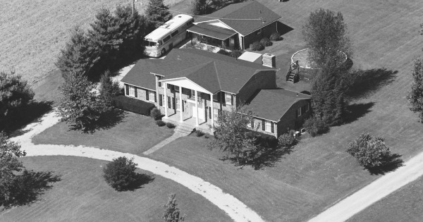 Vintage Aerial photo from 1987 in Sumner County, TN