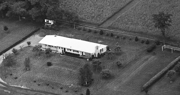 Vintage Aerial photo from -1986 in Northumberland County, PA
