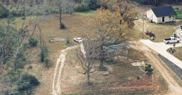 Vintage Aerial photo from 1996 in Lee County, AL