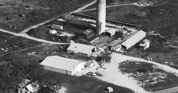 Vintage Aerial photo from 1989 in Wake County, NC