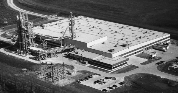 Vintage Aerial photo from 1994 in Lowndes County, MS