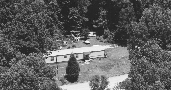 Vintage Aerial photo from 1984 in Warren County, MS