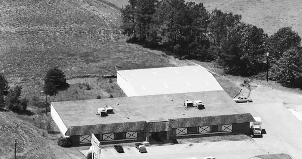 Vintage Aerial photo from 1986 in Anderson County, SC