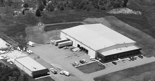 Vintage Aerial photo from 1984 in Anderson County, SC