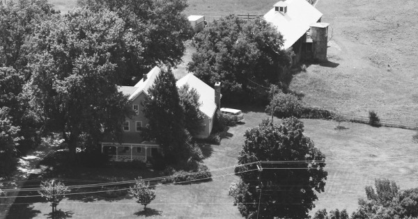 Vintage Aerial photo from 1986 in Hampden County, MA