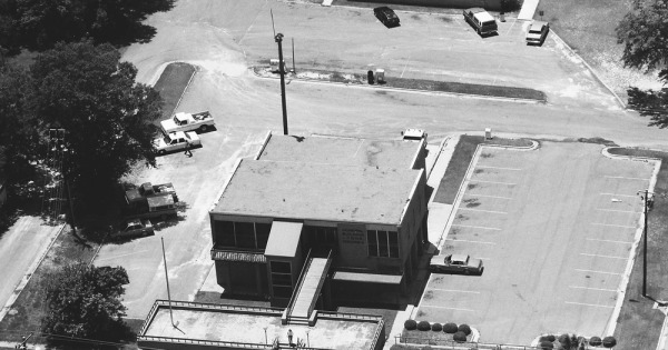 Vintage Aerial photo from 1984 in Toombs County, GA
