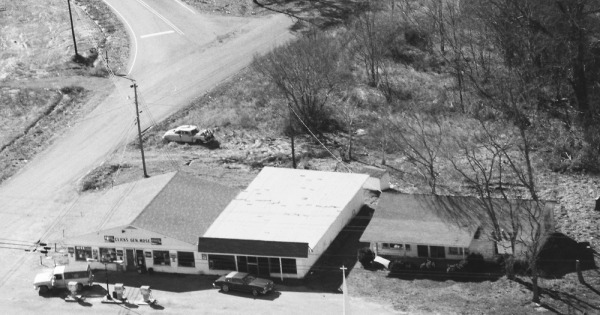 Vintage Aerial photo from 1989 in Marshall County, AL
