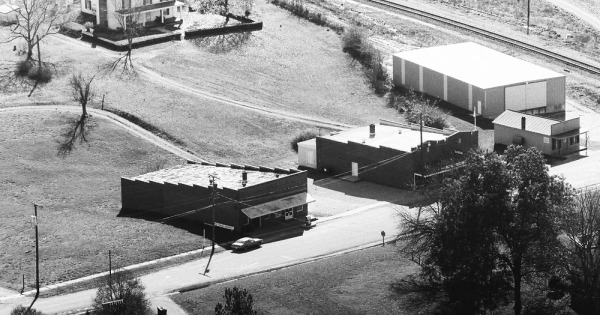 Vintage Aerial photo from 1983 in Prince Edward County, VA