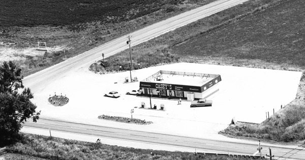 Vintage Aerial photo from 1975 in Story County, IA