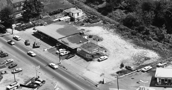 Vintage Aerial photo from 1965 in Rockingham County, NH