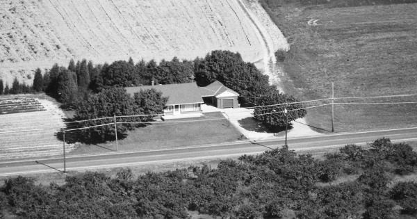 Vintage Aerial photo from 1986 in Atlantic County, NJ