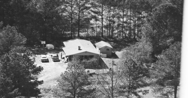 Vintage Aerial photo from 1983 in Marshall County, AL