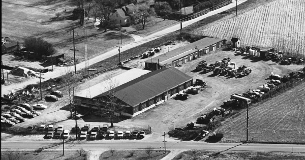 Vintage Aerial photo from 1967 in Anne Arundel County, MD