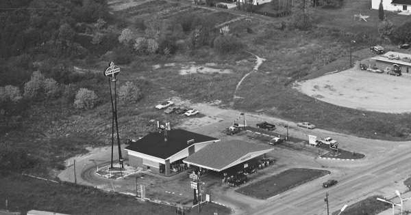 Vintage Aerial photo from 1981 in Berrien County, MI