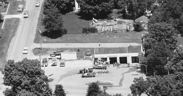Vintage Aerial photo from 1978 in Knox County, IL