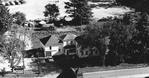 Vintage Aerial photo from 1967 in York County, ME