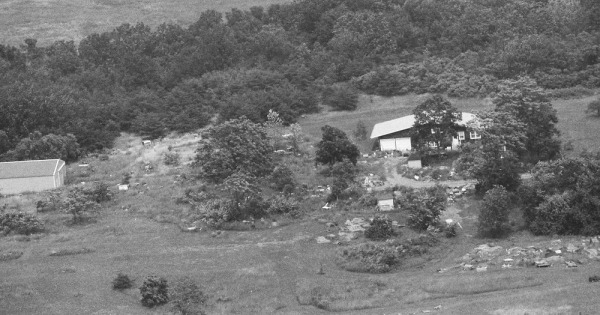 Vintage Aerial photo from 1989 in Cumberland County, PA