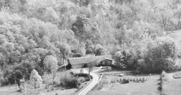 Vintage Aerial photo from 1982 in Clark County, OH
