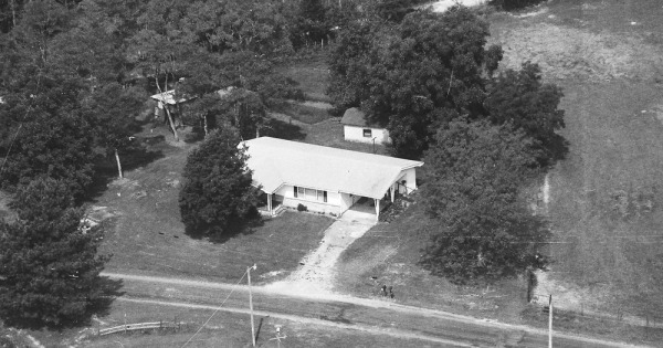 Vintage Aerial photo from 1993 in Marshall County, AL