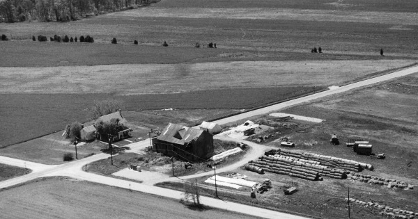 Vintage Aerial photo from 1995 in Adams County, PA