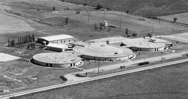 Vintage Aerial photo from 1978 in Franklin County, KS
