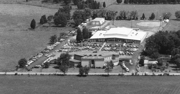 Vintage Aerial photo from 1985 in Rutherford County, TN