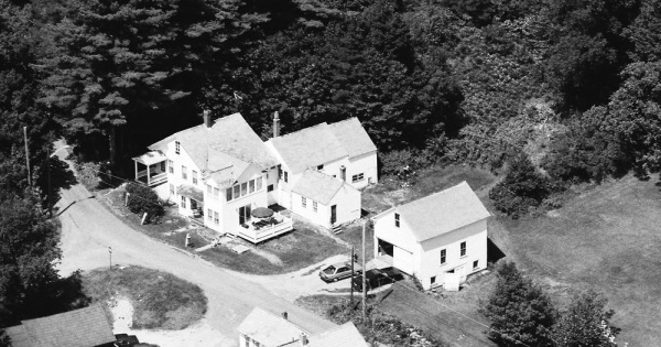 Vintage Aerial photo from 1988 in Cheshire County, NH