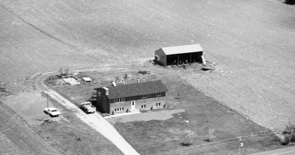 Vintage Aerial photo from 1980 in St. Croix County, WI